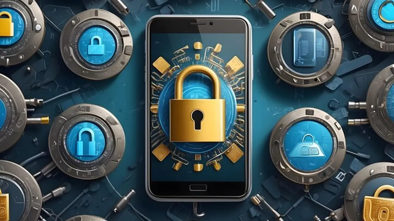 Close up on a plate of mashed potatoes, topped with baked pork chops with cream of mushroom soup, and a side of green beans.